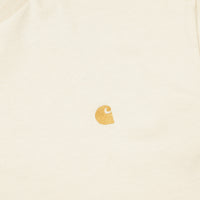 Carhartt Chase Long Sleeve T-Shirt - Flour / Gold thumbnail