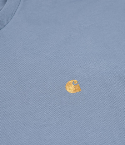 Carhartt Chase Long Sleeve T-Shirt - Mossa / Gold