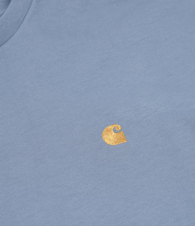 Carhartt Chase Long Sleeve T-Shirt - Mossa / Gold