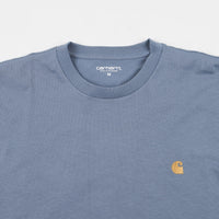 Carhartt Chase Long Sleeve T-Shirt - Mossa / Gold thumbnail