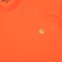 Carhartt Chase Long Sleeve T-Shirt - Pepper / Gold thumbnail