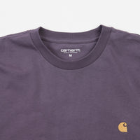 Carhartt Chase Long Sleeve T-Shirt - Provence / Gold thumbnail