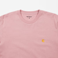 Carhartt Chase Long Sleeve T-Shirt - Soft Rose / Gold thumbnail