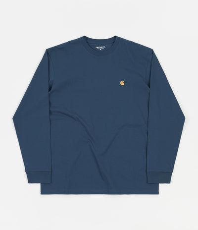 Carhartt Chase Long Sleeve T-Shirt - Skydive / Gold