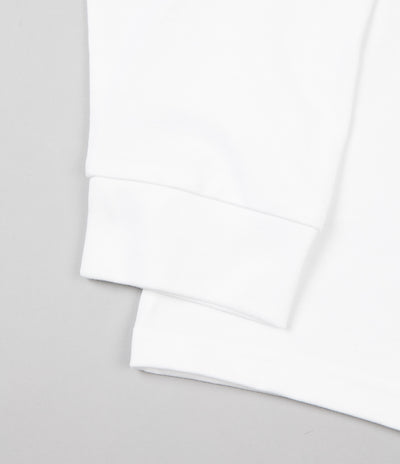 Carhartt Chase Long Sleeve T-Shirt - White / Gold
