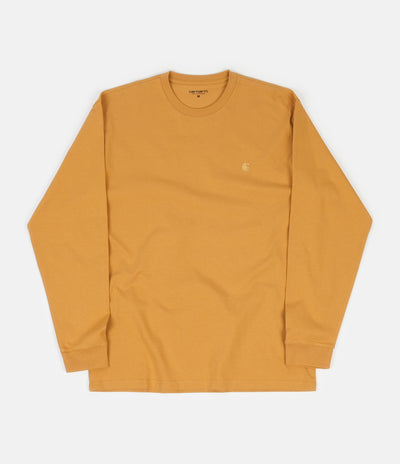 Carhartt Chase Long Sleeve T-Shirt - Winter Sun / Gold