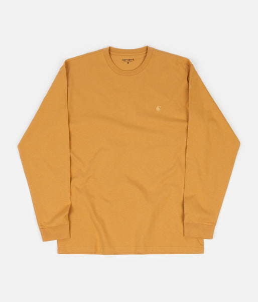 Carhartt Chase Long Sleeve T-Shirt - Winter Sun / Gold | Flatspot