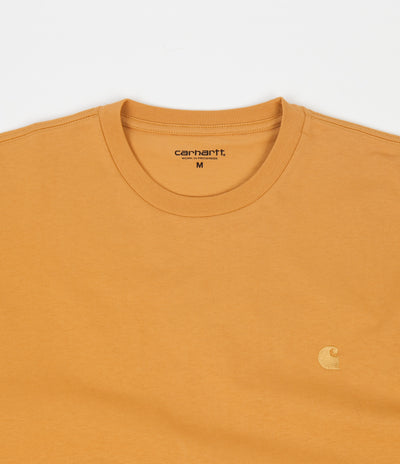 Carhartt Chase Long Sleeve T-Shirt - Winter Sun / Gold