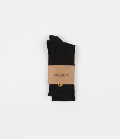 Carhartt Chase Socks - Black / Gold