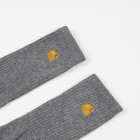 Carhartt Chase Socks - Dark Grey Heather / Gold thumbnail