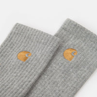 Carhartt Chase Socks - Grey Heather / Gold thumbnail