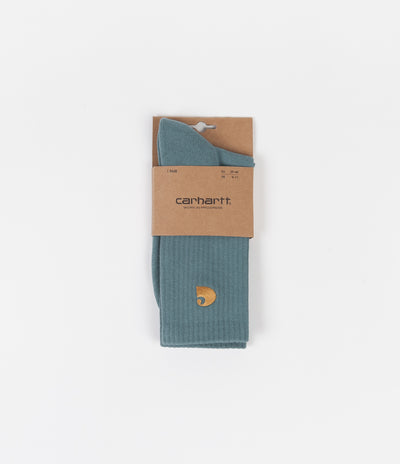 Carhartt Chase Socks - Hydro / Gold
