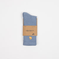 Carhartt Chase Socks - Icy Water / Gold thumbnail