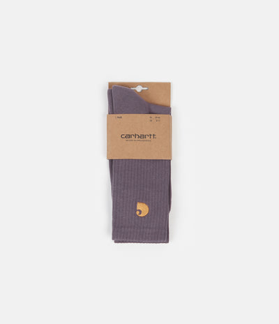 Carhartt Chase Socks - Provence / Gold