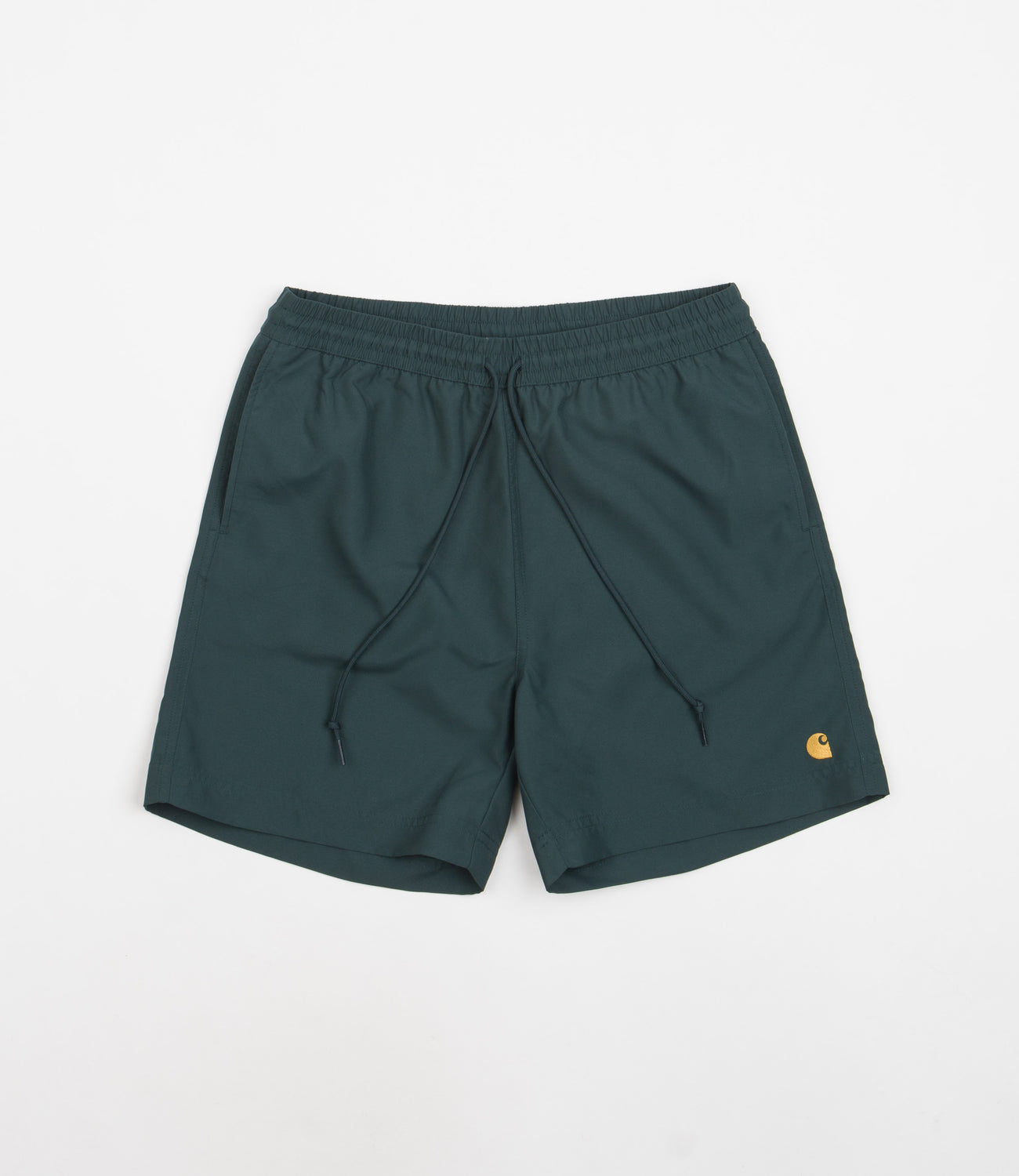 Carhartt Chase Swim Trunks - Botanic / Gold | Flatspot