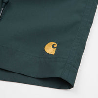 Carhartt Chase Swim Trunks - Botanic / Gold thumbnail