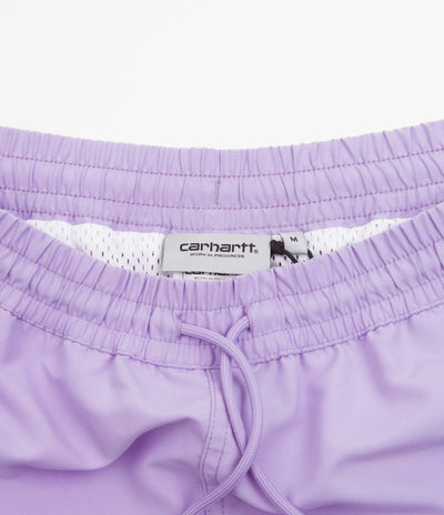Carhartt Chase Swim Trunks - Soft Lavender / Gold