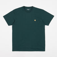 Carhartt Chase T-Shirt - Botanic / Gold thumbnail