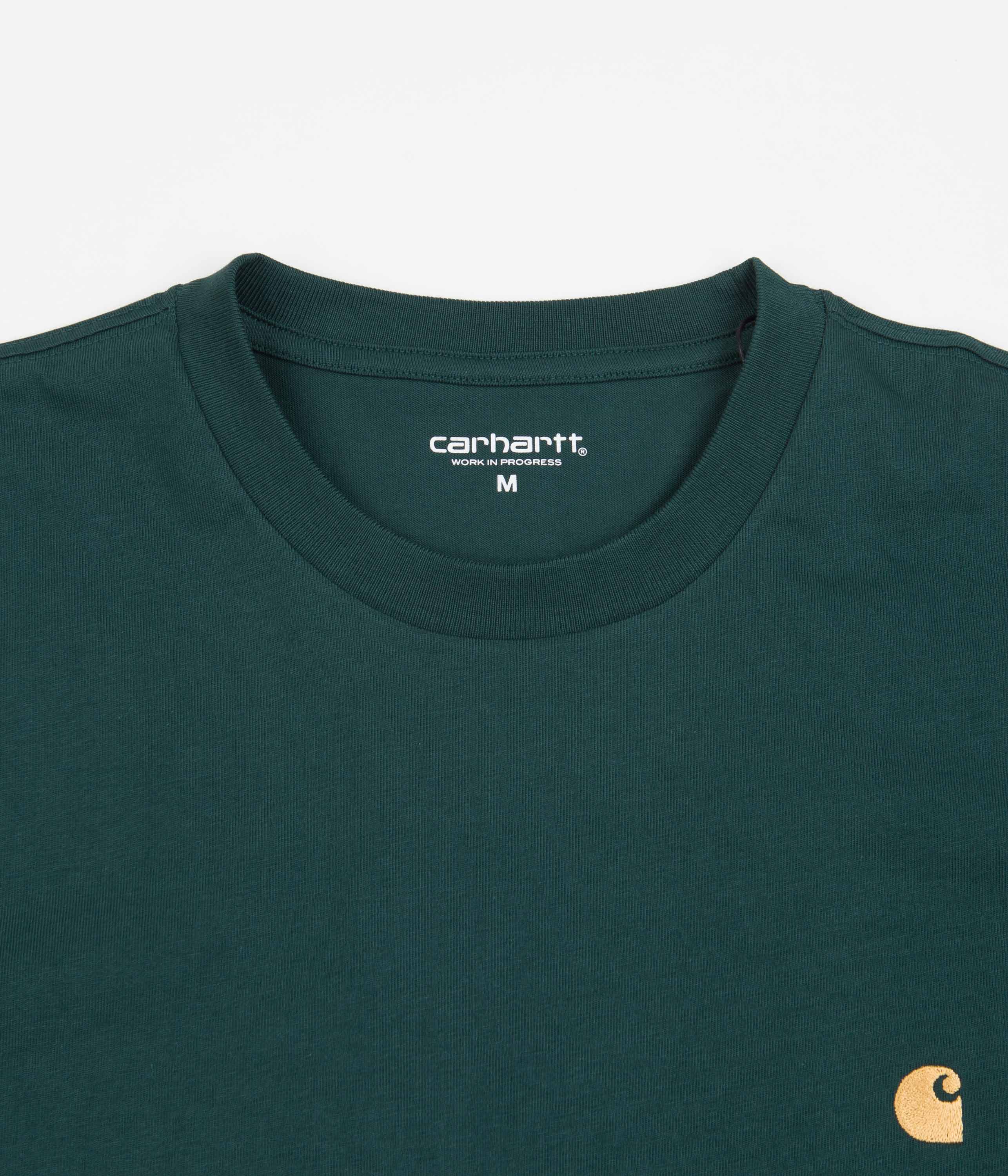 Carhartt Chase T-Shirt - Botanic / Gold | Flatspot