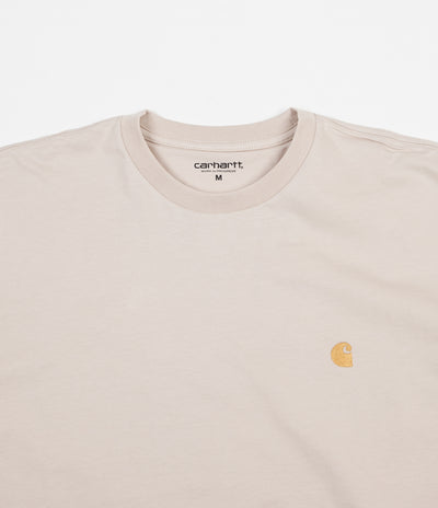 Carhartt Chase T-Shirt - Boulder / Gold