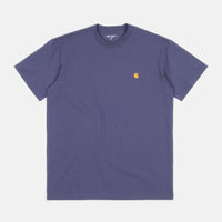 Carhartt Chase T-Shirt - Cold Viola / Gold thumbnail