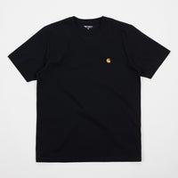 Carhartt Chase T-Shirt - Dark Navy / Gold thumbnail