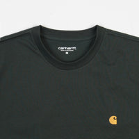 Carhartt Chase T-Shirt - Dark Teal / Gold thumbnail