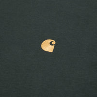 Carhartt Chase T-Shirt - Juniper / Gold thumbnail