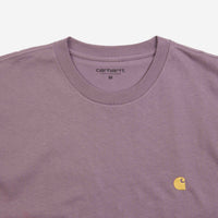 Carhartt Chase T-Shirt - Misty Thistle / Gold thumbnail