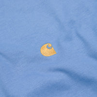 Carhartt Chase T-Shirt - Piscine / Gold thumbnail