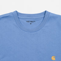 Carhartt Chase T-Shirt - Piscine / Gold thumbnail