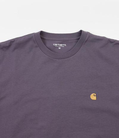 Carhartt Chase T-Shirt - Provence / Gold