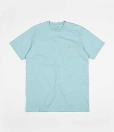 Carhartt Chase T-Shirt - Soft Aloe / Gold