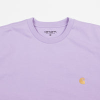 Carhartt Chase T-Shirt - Soft Lavender / Gold thumbnail