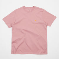 Carhartt Chase T-Shirt - Soft Rose / Gold thumbnail