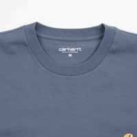 Carhartt Chase T-Shirt - Storm Blue / Gold thumbnail
