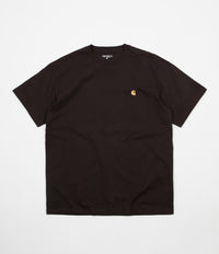 Carhartt Chase T-Shirt - Tobacco / Gold