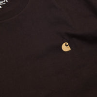 Carhartt Chase T-Shirt - Tobacco / Gold thumbnail
