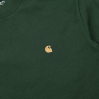 Carhartt Chase T-Shirt - Treehouse / Gold thumbnail