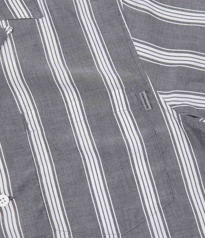 Carhartt Chester Stripe Short Sleeve Shirt - Black