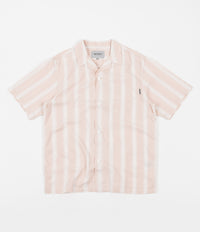 Carhartt Chester Stripe Short Sleeve Shirt - Powdery