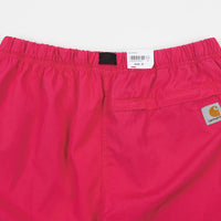 Carhartt Clover Shorts - Ruby Pink thumbnail