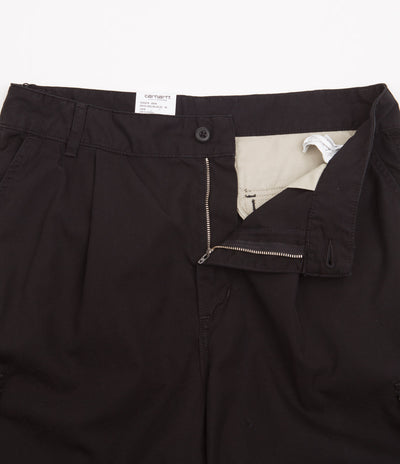 Carhartt Cole Cargo Shorts - Black | Flatspot