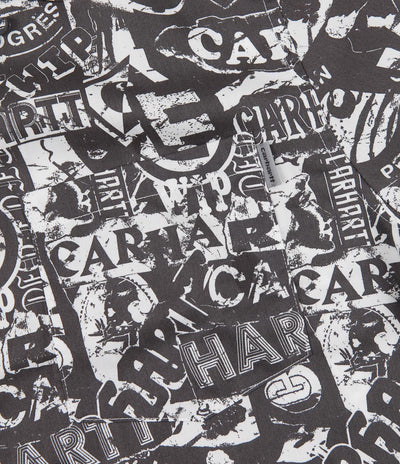 Carhartt Collage Short Sleeve Shirt - Black / White