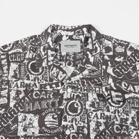 Carhartt Collage Short Sleeve Shirt - Black / White thumbnail