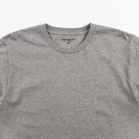 Carhartt College Left Long Sleeve T-Shirt - Grey Heather / White thumbnail