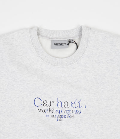 Carhartt Commission Crewneck Sweatshirt - Ash Heather