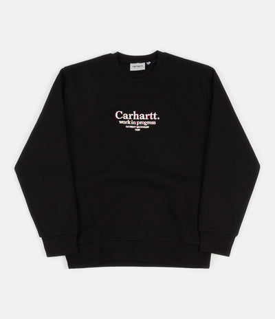 Carhartt Commission Crewneck Sweatshirt - Black