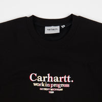 Carhartt Commission Crewneck Sweatshirt - Black thumbnail
