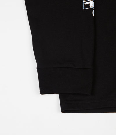 Carhartt Confidential Long Sleeve T-Shirt - Black / White
